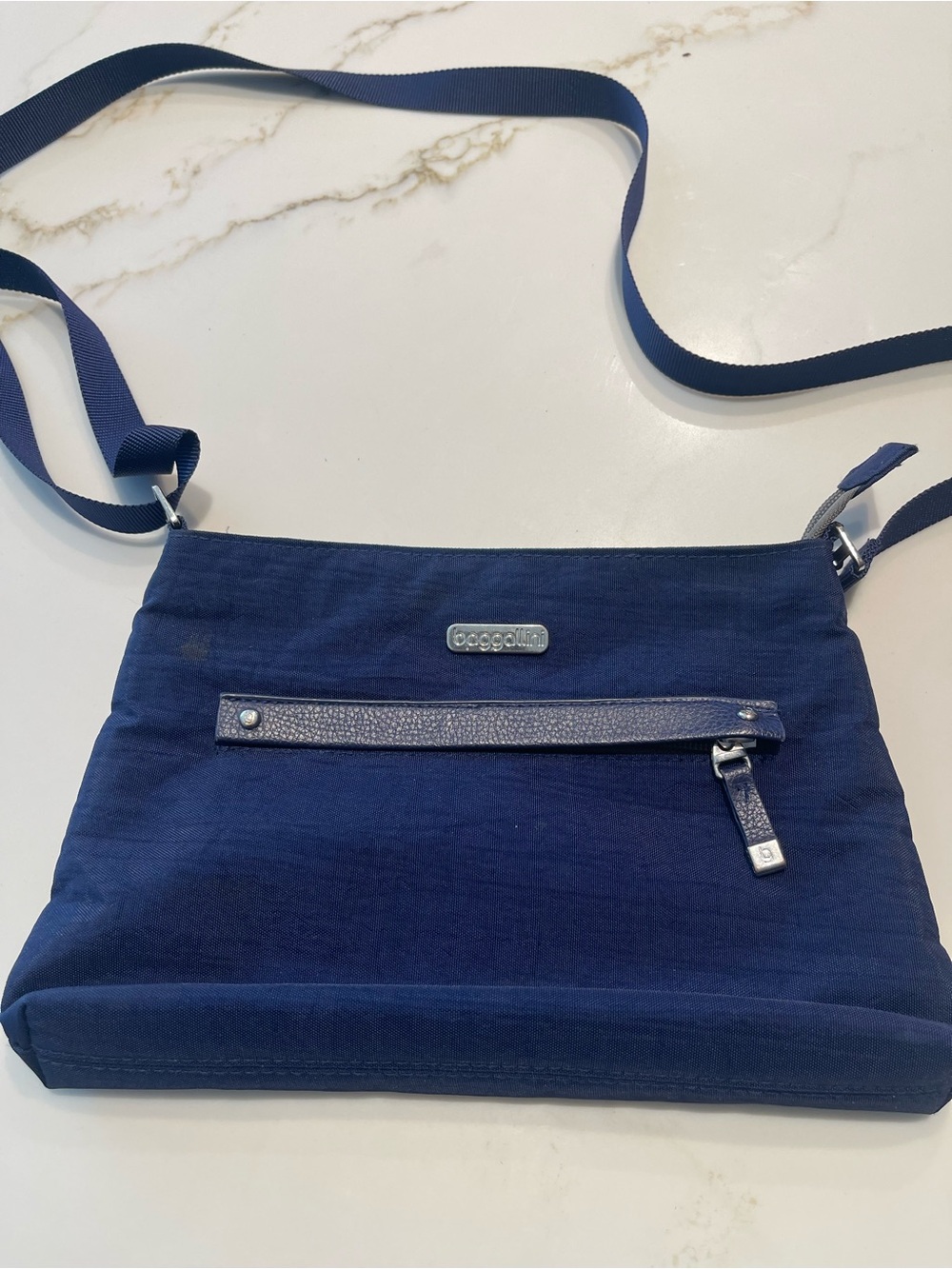 Baggallini Navy Crossbody Messenger Bag